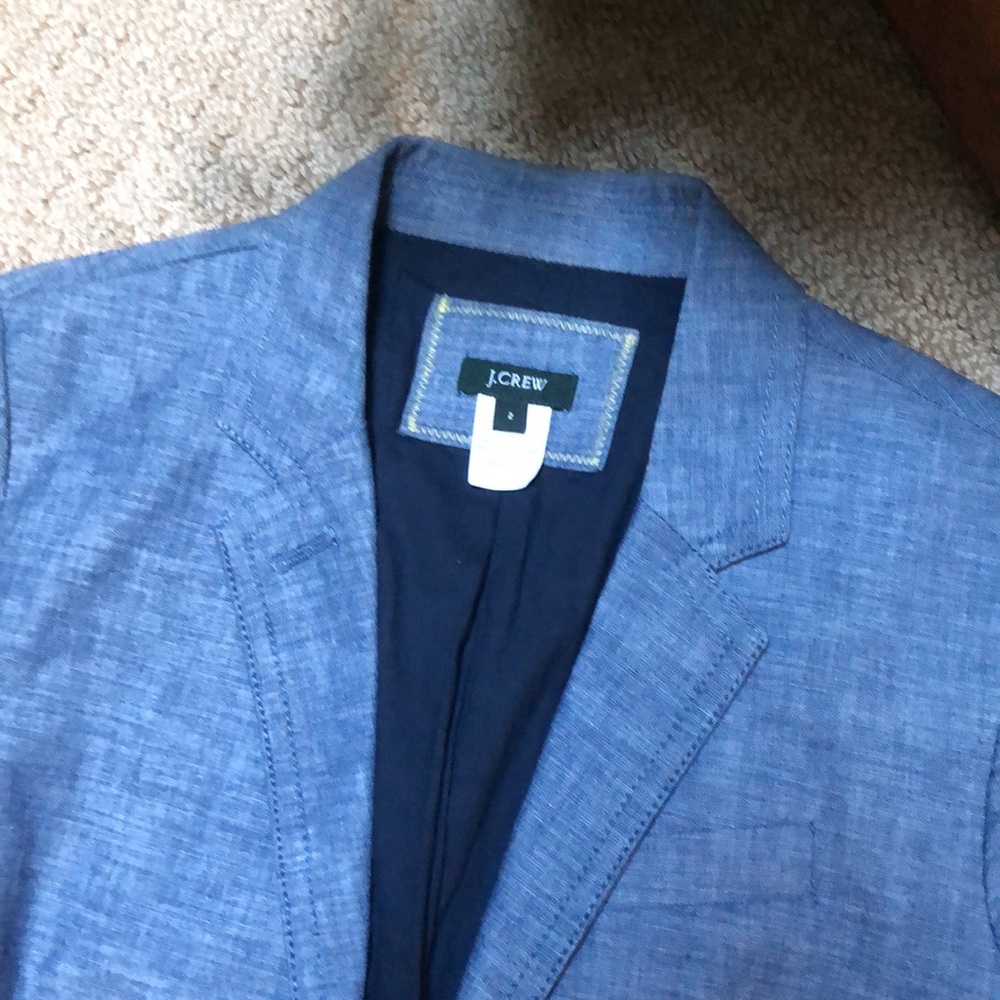 J. Crew denim blazer - Picture 5 of 6